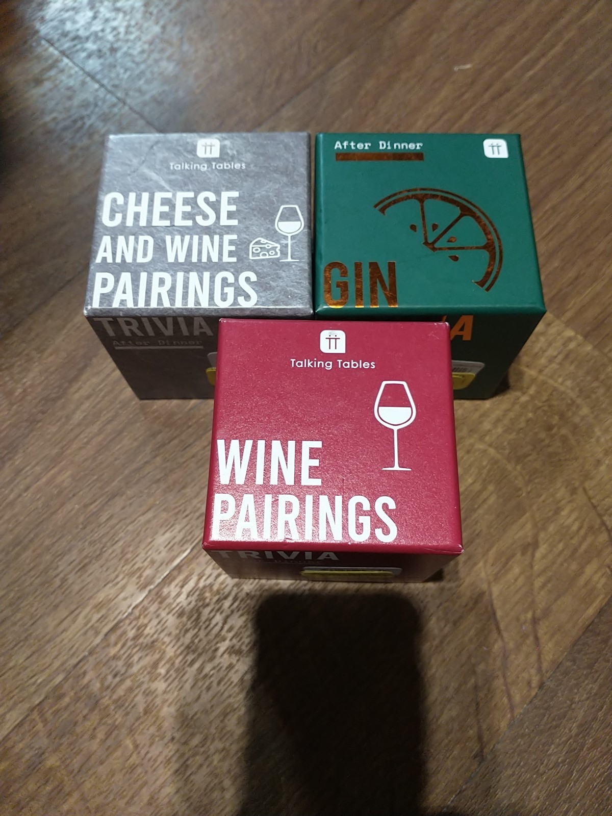 Talking Tables After Dinner Trivia Games Set Of 3