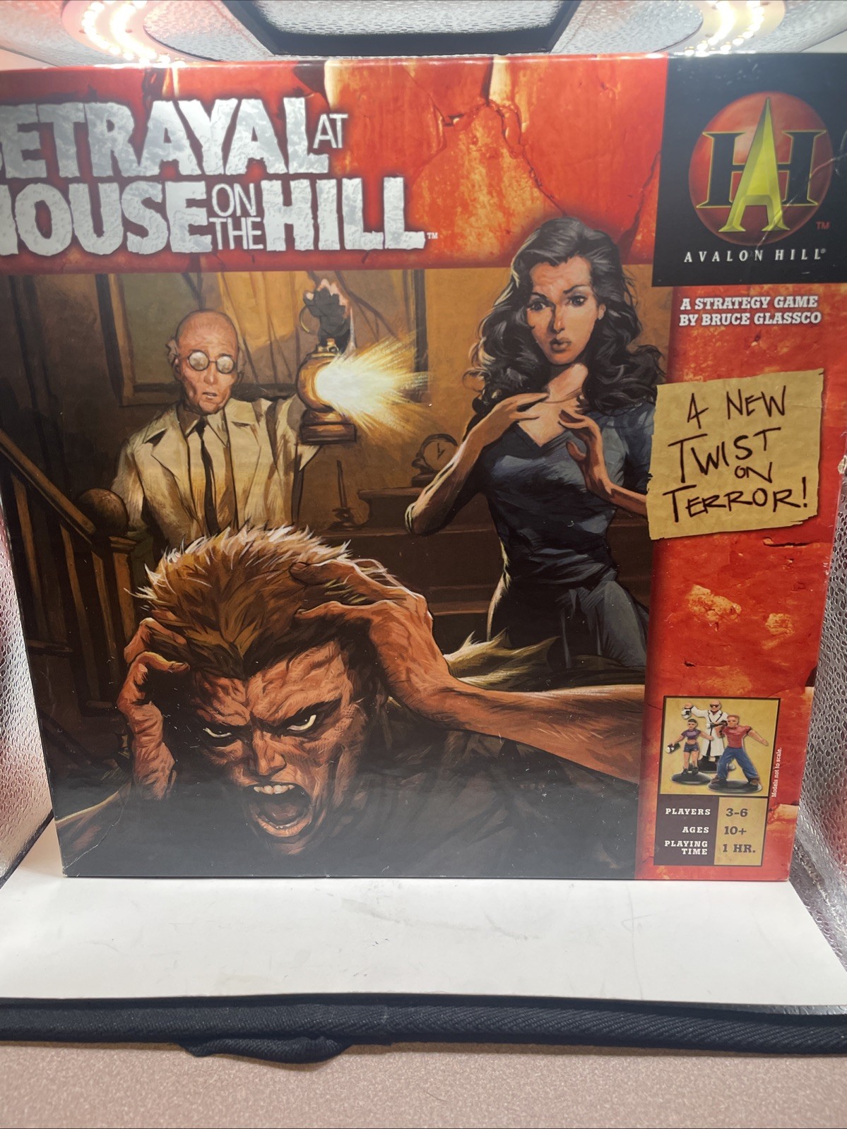 Betrayal at House on the Hill Board Game – Incomplete – Parts & Pieces Only