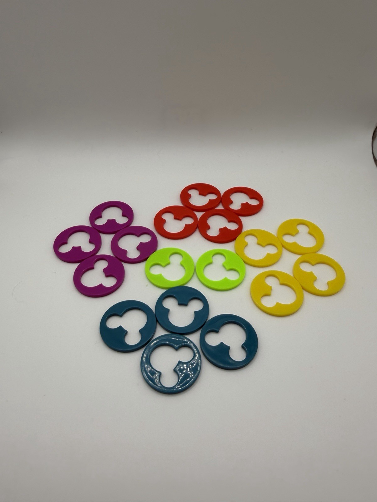 The Wonderful World Of Disney Trivia Board Game Replacement Pieces Multicolor