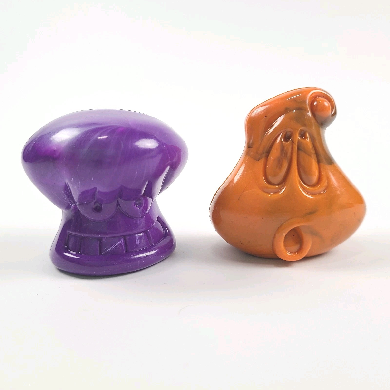 2 MARBLED Halloween Gogos Crazy Bones McDonald’s Magic Box Int.