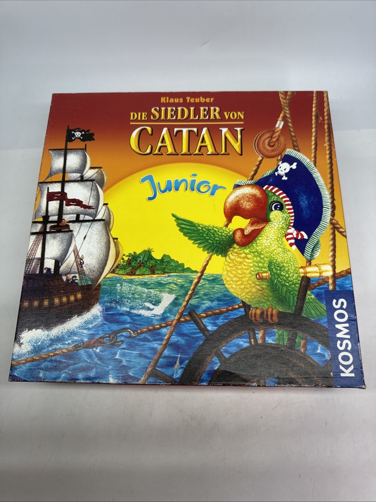 Brettspiel,Kinder,Die Siedler Von Catan Junior,gebraucht,Vintage,Komplett,Kosmos
