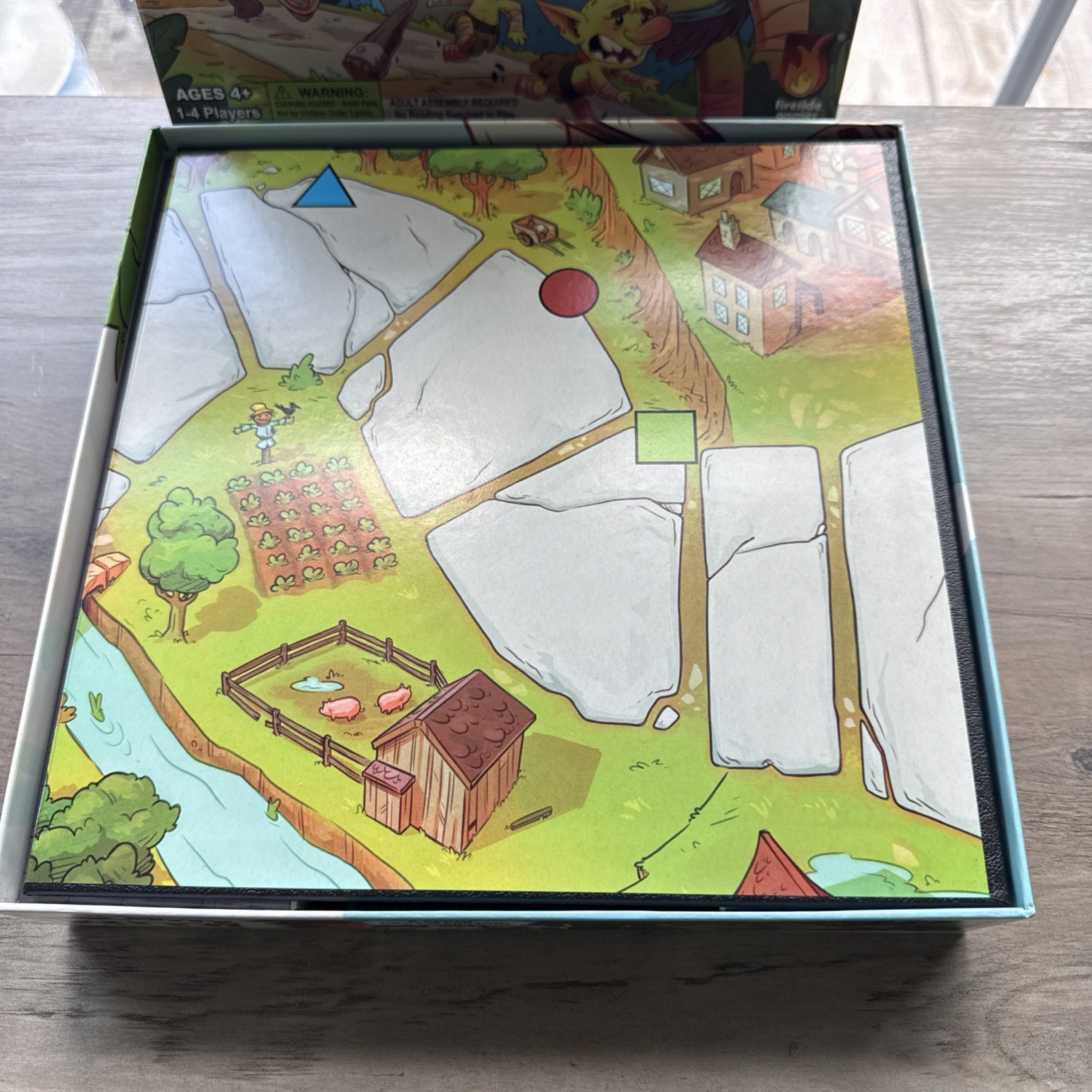 My First Castle Panic Fantasy Cooperative Family Board Game-Complete- complete