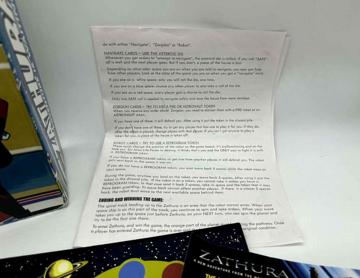VTG Zathura Game Pressman (2005) With Movie Promo Flyer – Missing 1 Piece (READ)