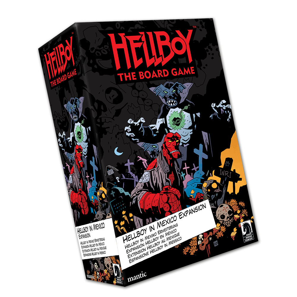 Hellboy: The Board Game Hellboy in Mexico Expansion – Mantic Games Hell Boy YHP