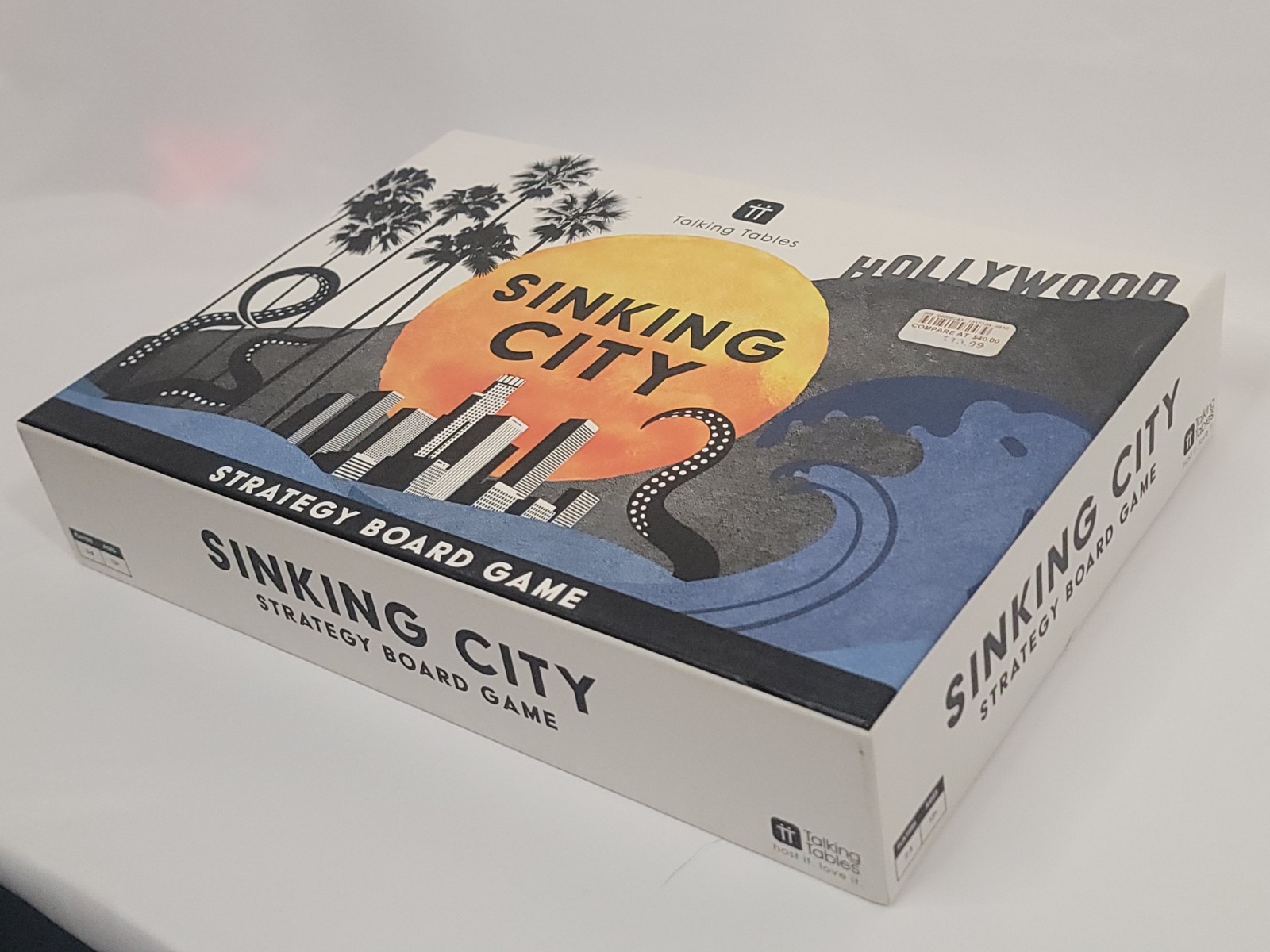 Sinking City ~ Strategy Board Game ~ Talking Tables ~ 2-6 player ages 13+