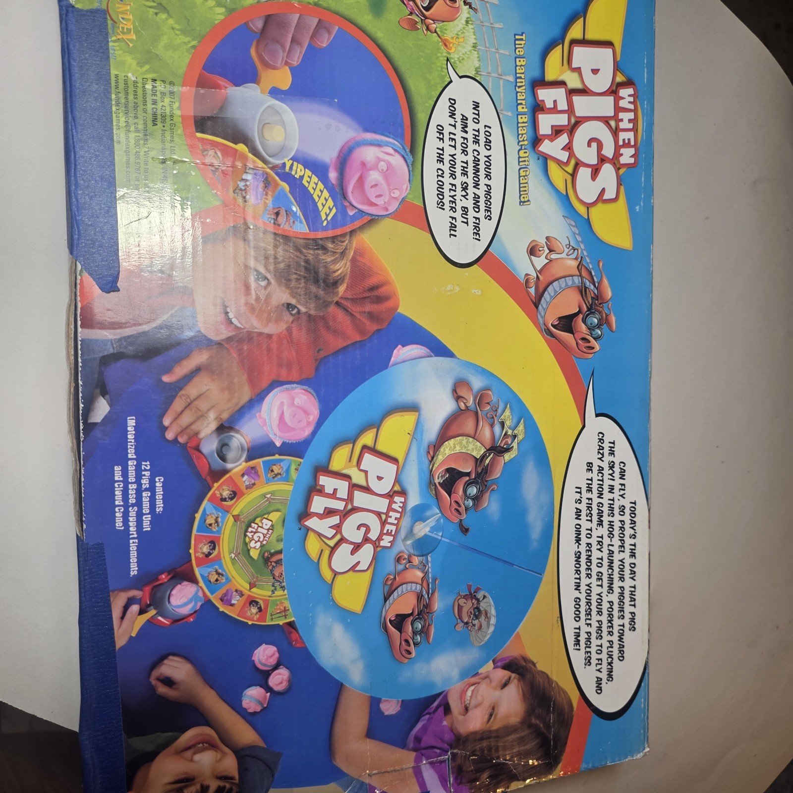 Fundex When Pigs Fly Electronic Board Game, 2+ Players Ages 5+ (Animals)