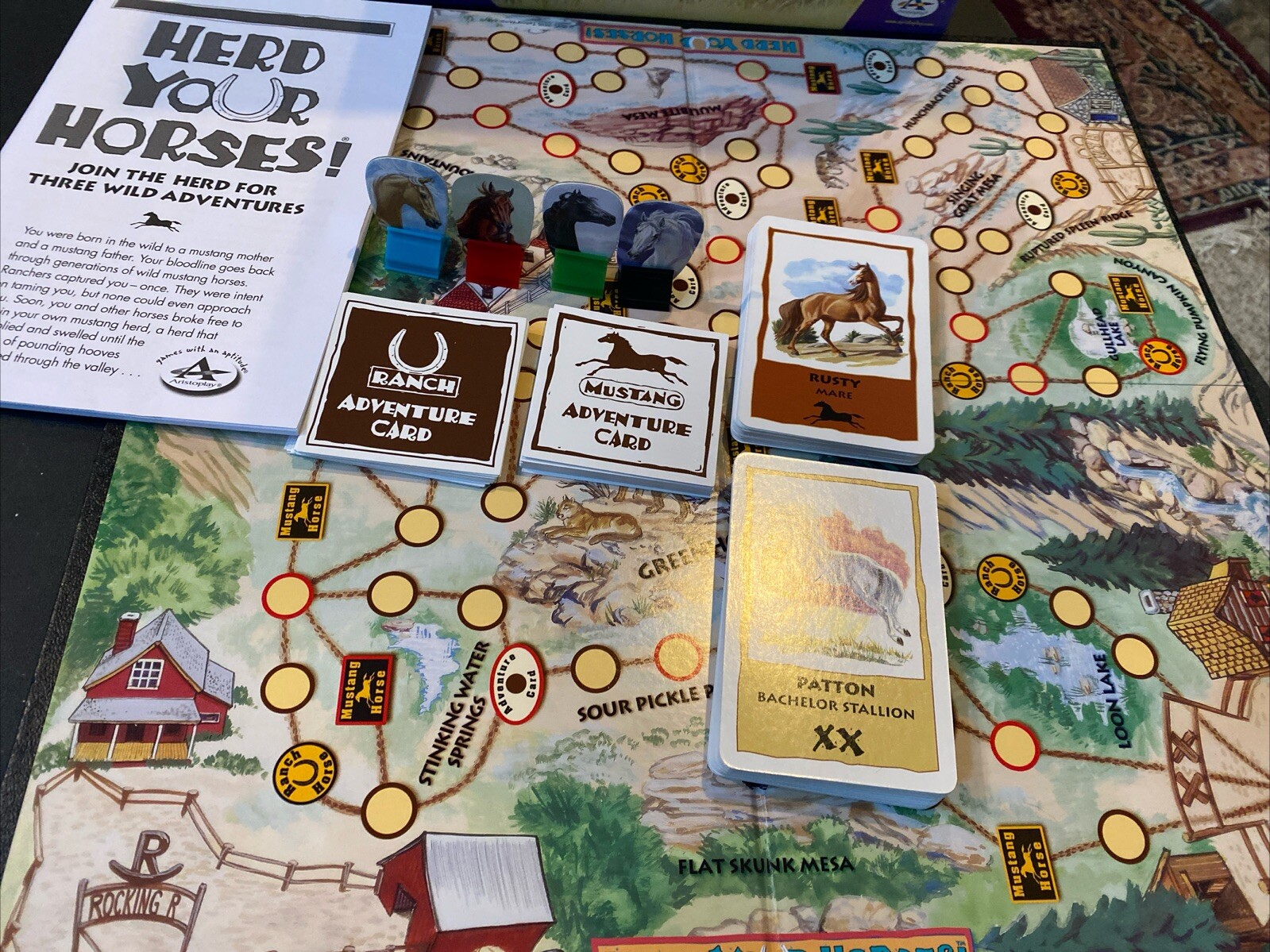 Herd Your Horses Board Game | Aristoplay | Horse Themed Game 6