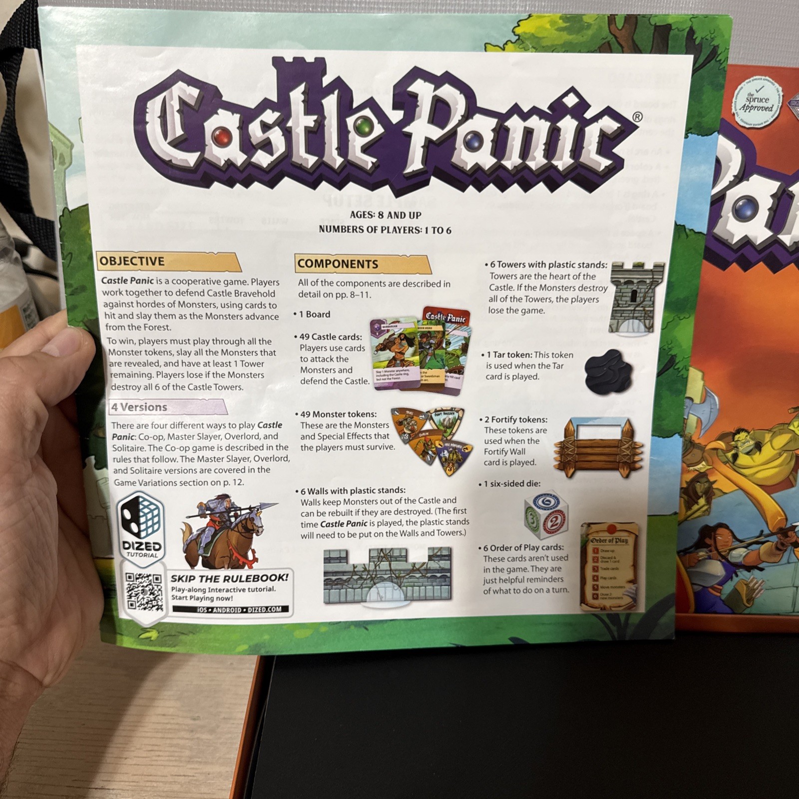 Castle Panic Board Game Cooperative Strategy Game