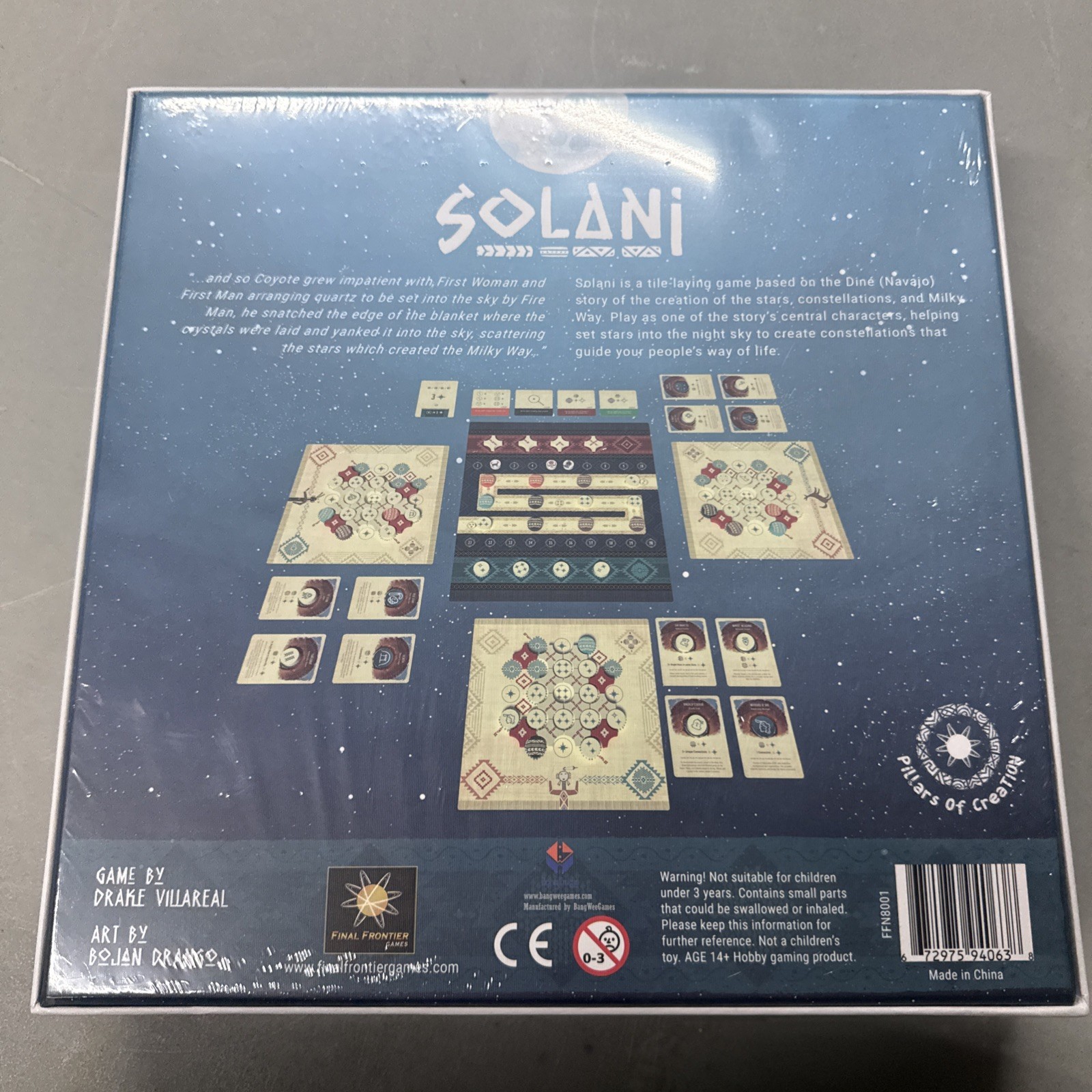 Final Frontier Boardgame Solani Box SW (New) SEALED