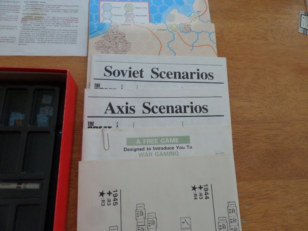 GDW : The Great Patriotic War game – Germany vs. Soviets + Battle for Moscow PU