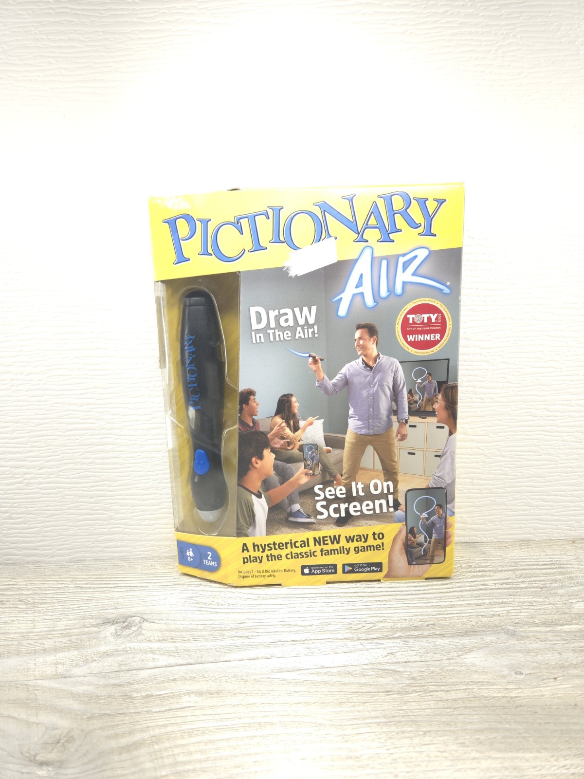 PICTIONARY AIR Family Drawing Game UNOPENED NEW IN BOX App Smart Device Mobile