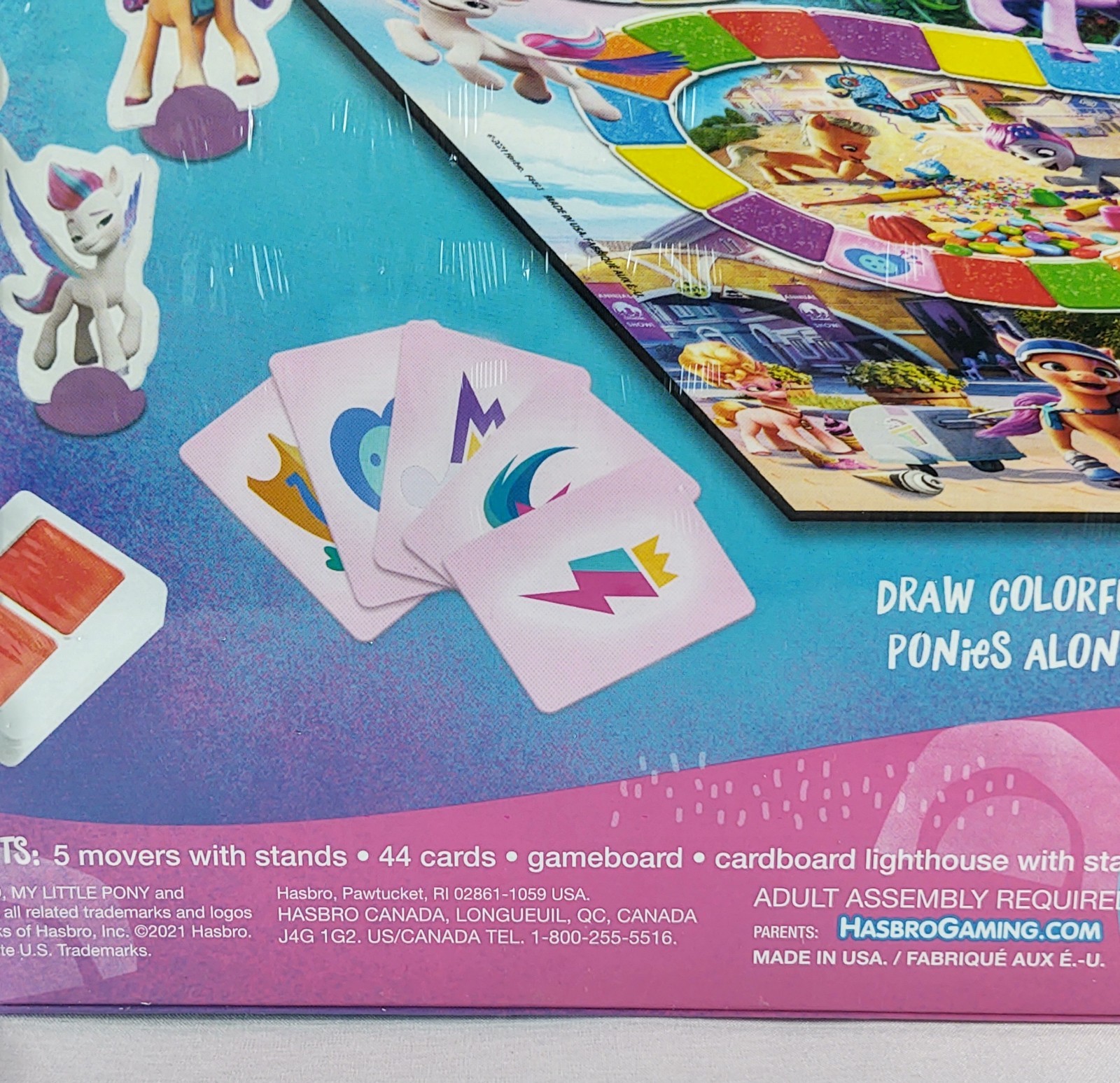 New Hasbro My Little Pony Candy Land Preschool Game 3+ Years Educational Fun