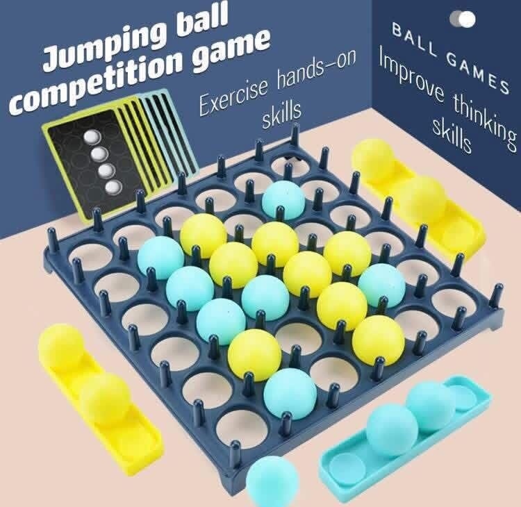 Bounce Ball Game For Adults Teens And Kids 9 Cards Different Patterns New In Box