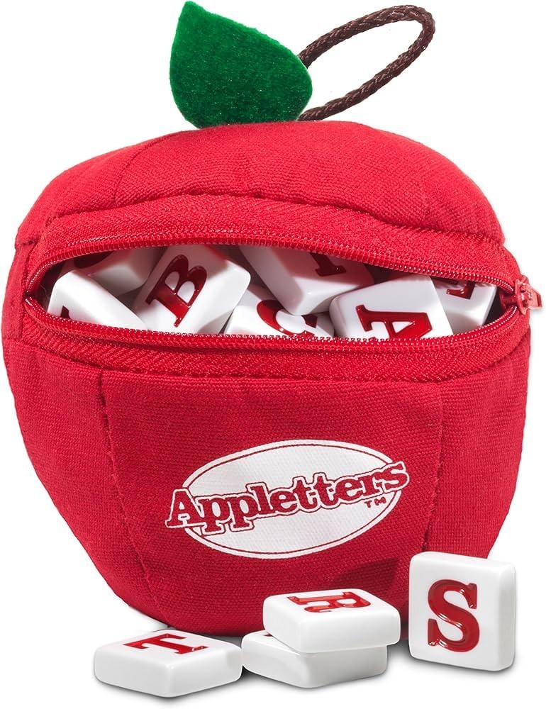 Appletters Spelling and Word Tile Game By Bananagrams