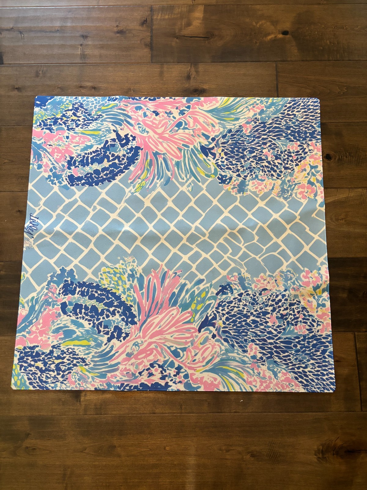 Mahjong Mat – Lily Pullitzer inspired
