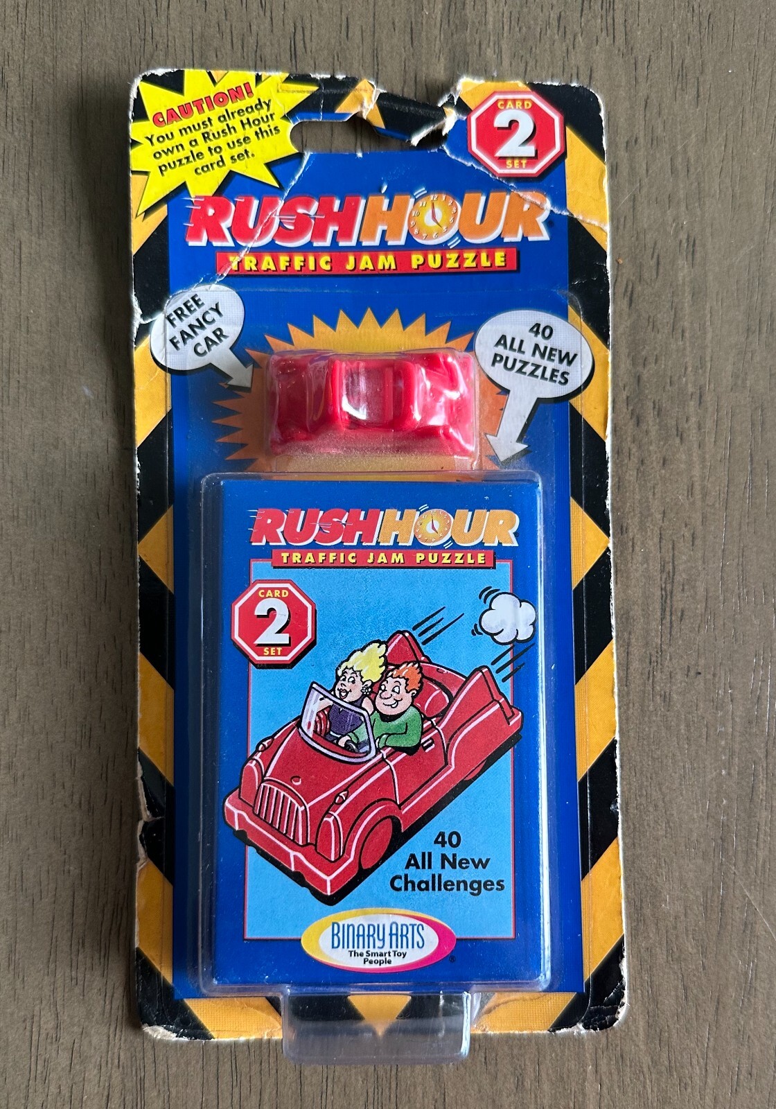 Rush Hour Traffic Jam Puzzle – Card Set 2 – 1997 – Binary Arts – Sealed – NEW