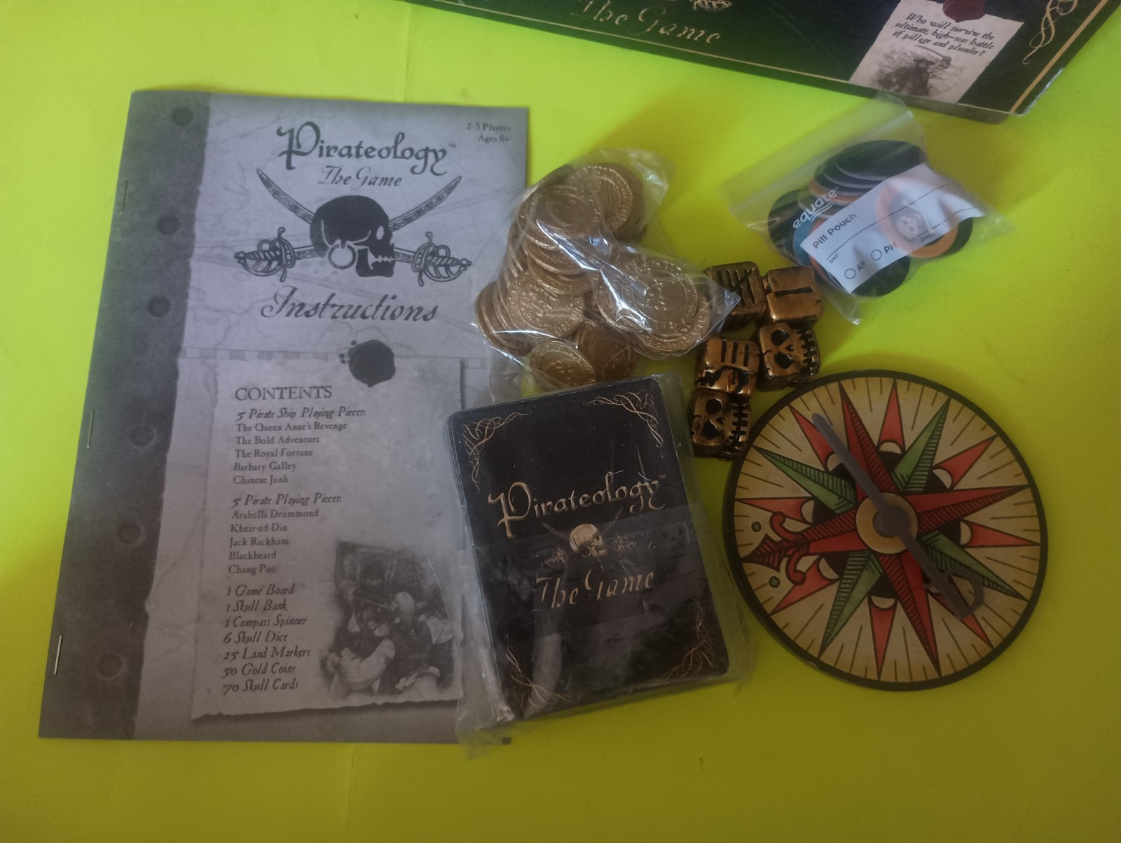 Pirateology Board Game Book Series Sababa Complete