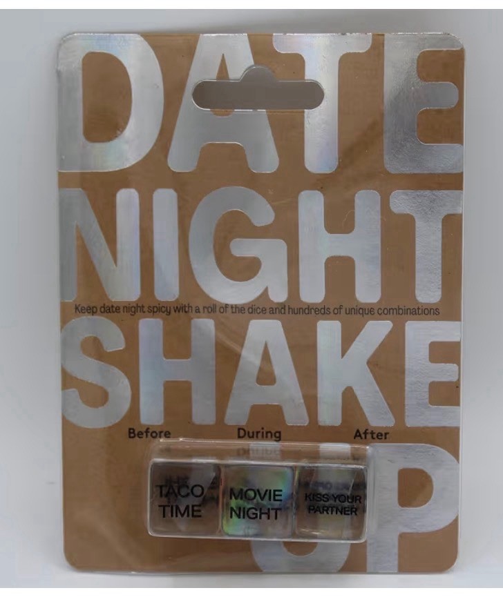 Urban Outfitters Date Night Dice Game Set, 2 Players, Ages 17+ Adult