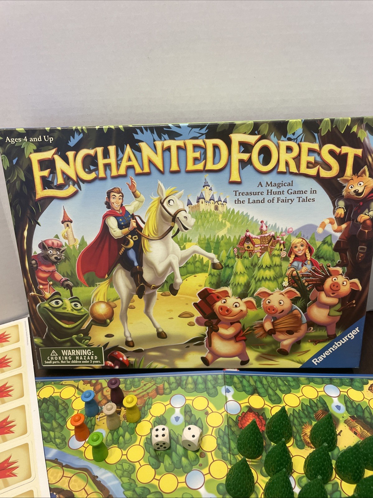 Enchanted Forest Board Game. Complete. Unplayed. Age 4 And Up. Ravensburger.