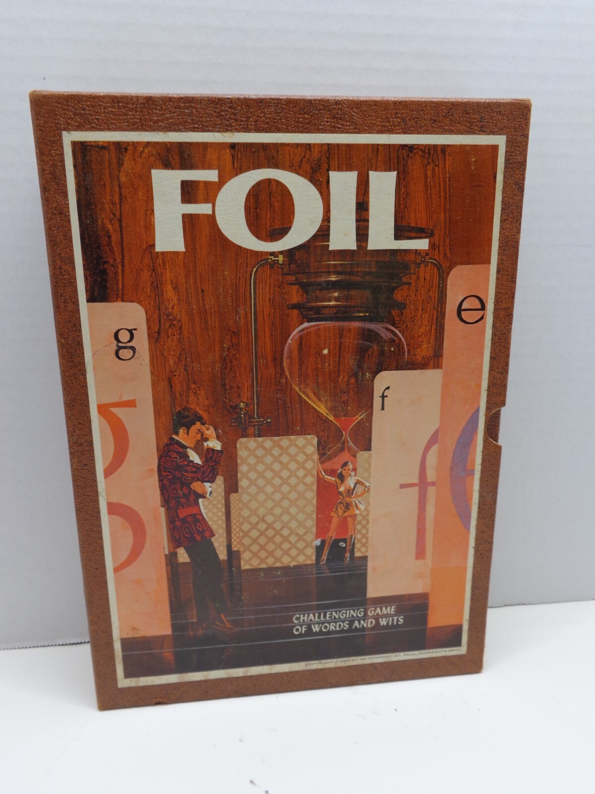 Foil, Game of Words and Wits, 1968 Vintage 3M Bookshelf Games
