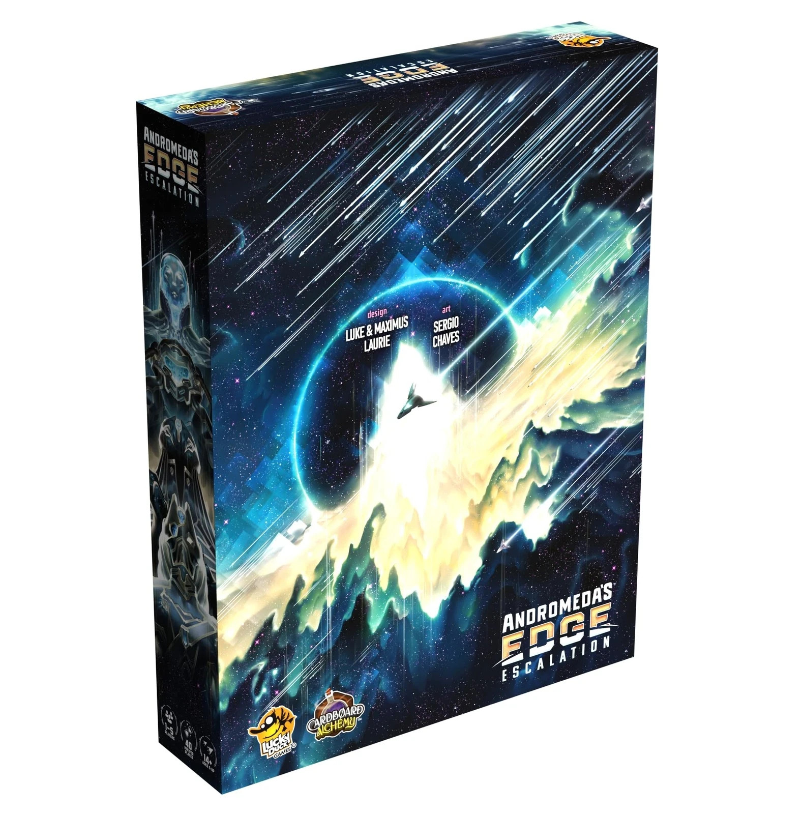 Andromeda’s Edge Escalation Board Game Expansion NEW in Shrink