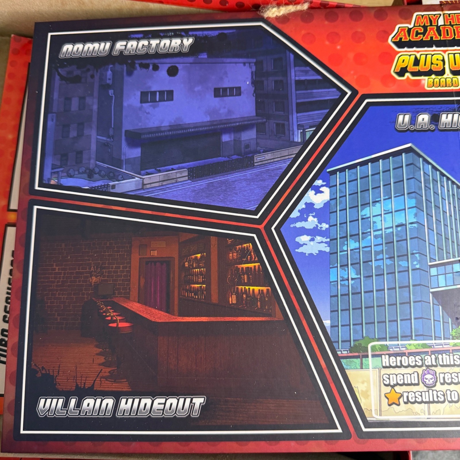 My Hero Academia Plus Ultra Board Game Dice Strategy OS Multi Anime