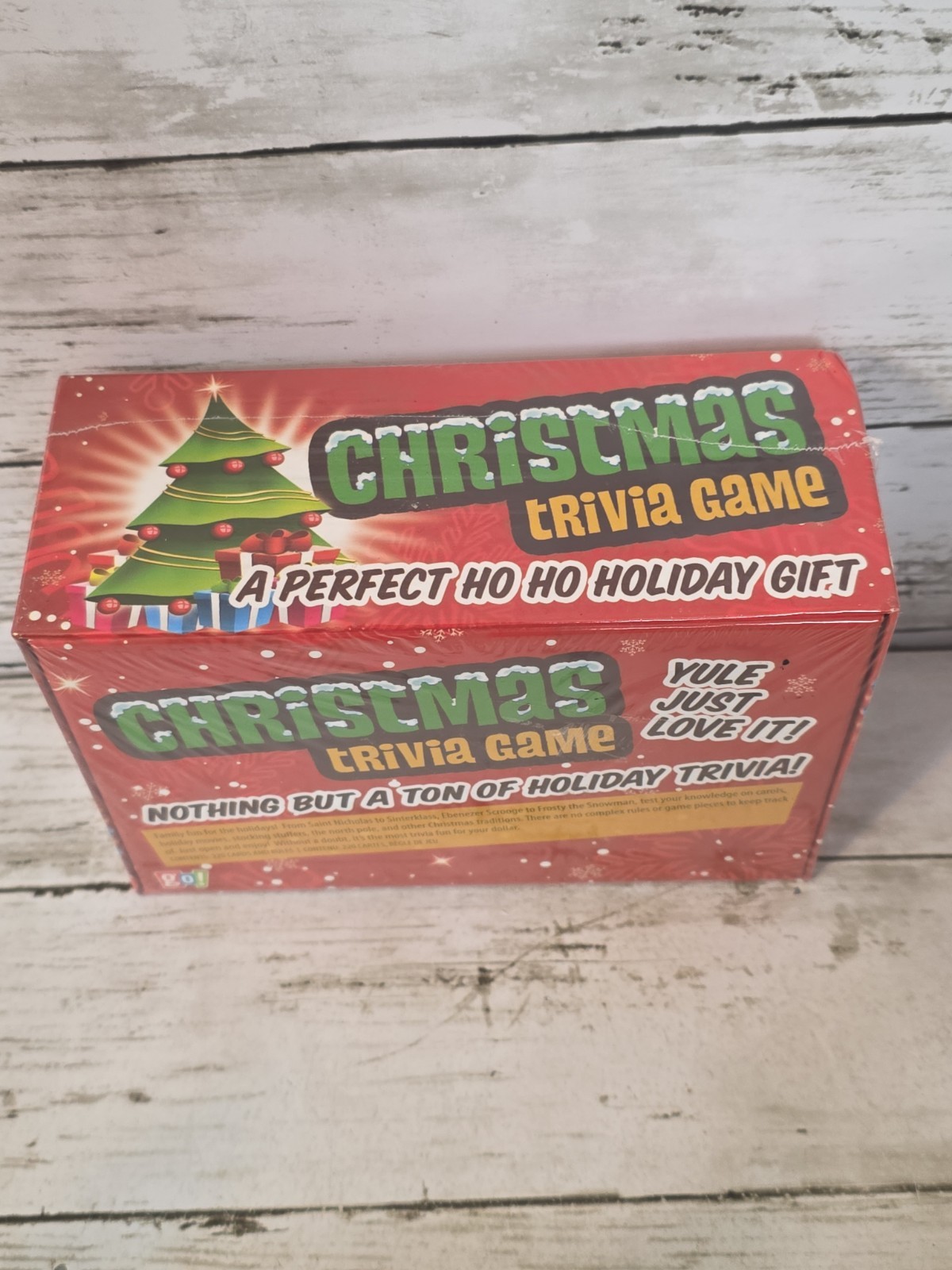 Christmas Trivia Game Outset Media New Sealed Holiday Party Family Cards Gift