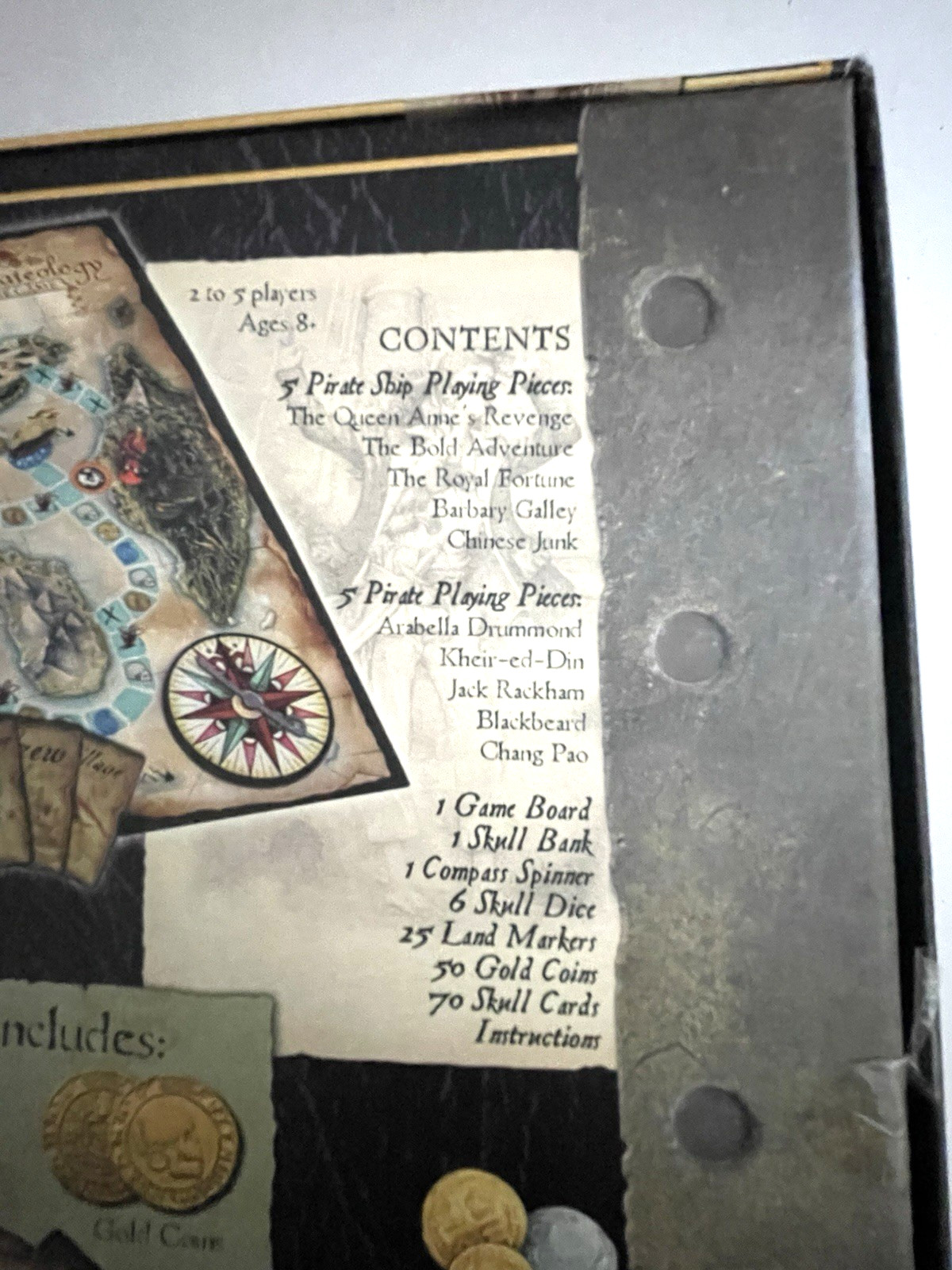 PIRATEOLOGY Board Game 2007 Based On Book Series SABABA Toys NEW OPEN BOX