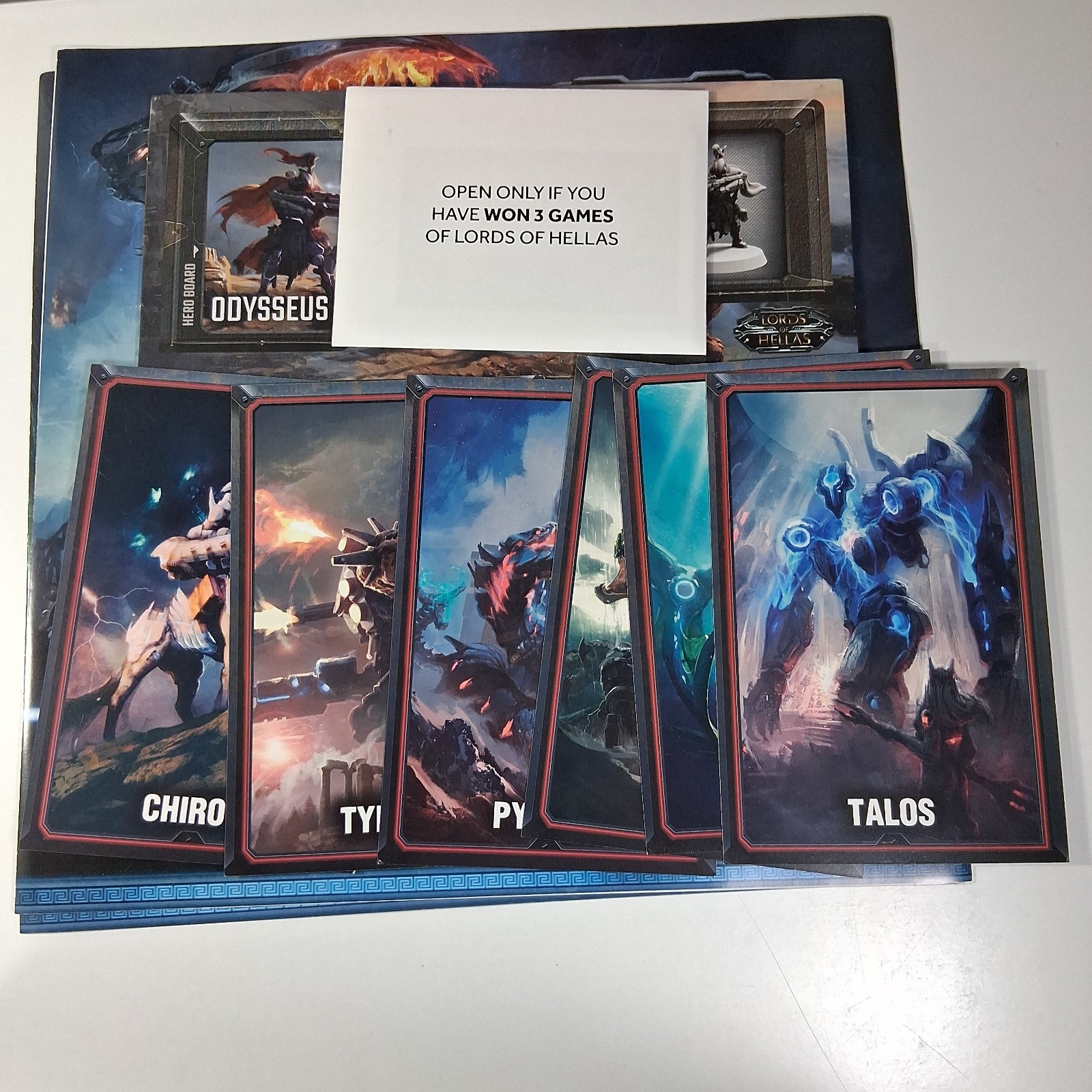 WARLORD BOX LORDS OF HELLAS AWAKEN REALMS BOARD GAME MYTHOLOGY SUNDROP 2018