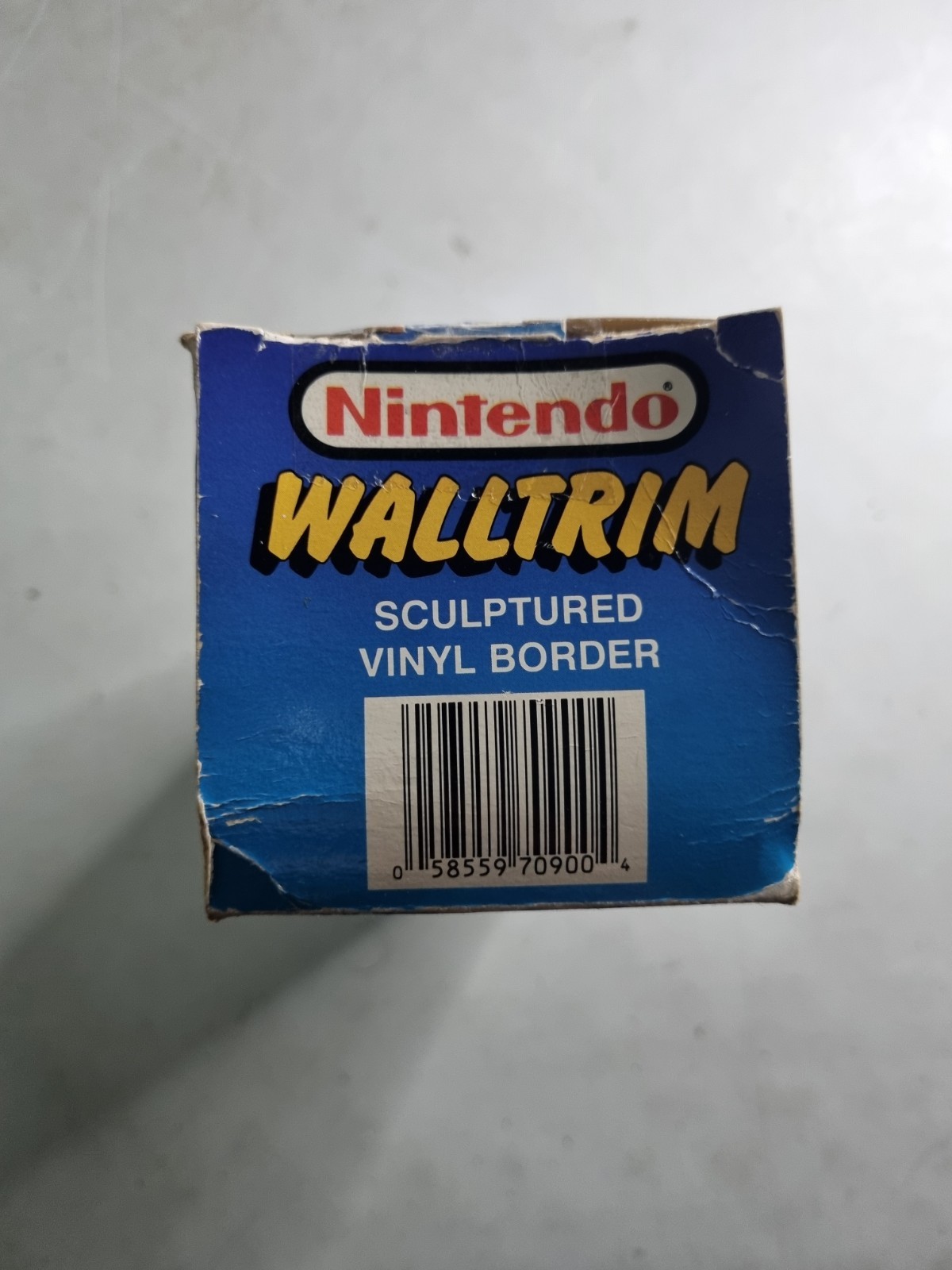 Vintage 1989 Nintendo Wall Trim Border Mario 5yd Roll Princess Peach Wallpaper