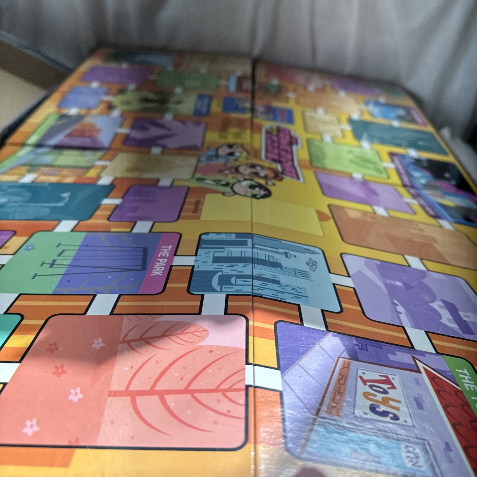 The Powerpuff Girls Board Game Cartoon Network Hasbro 2000 Not Complete