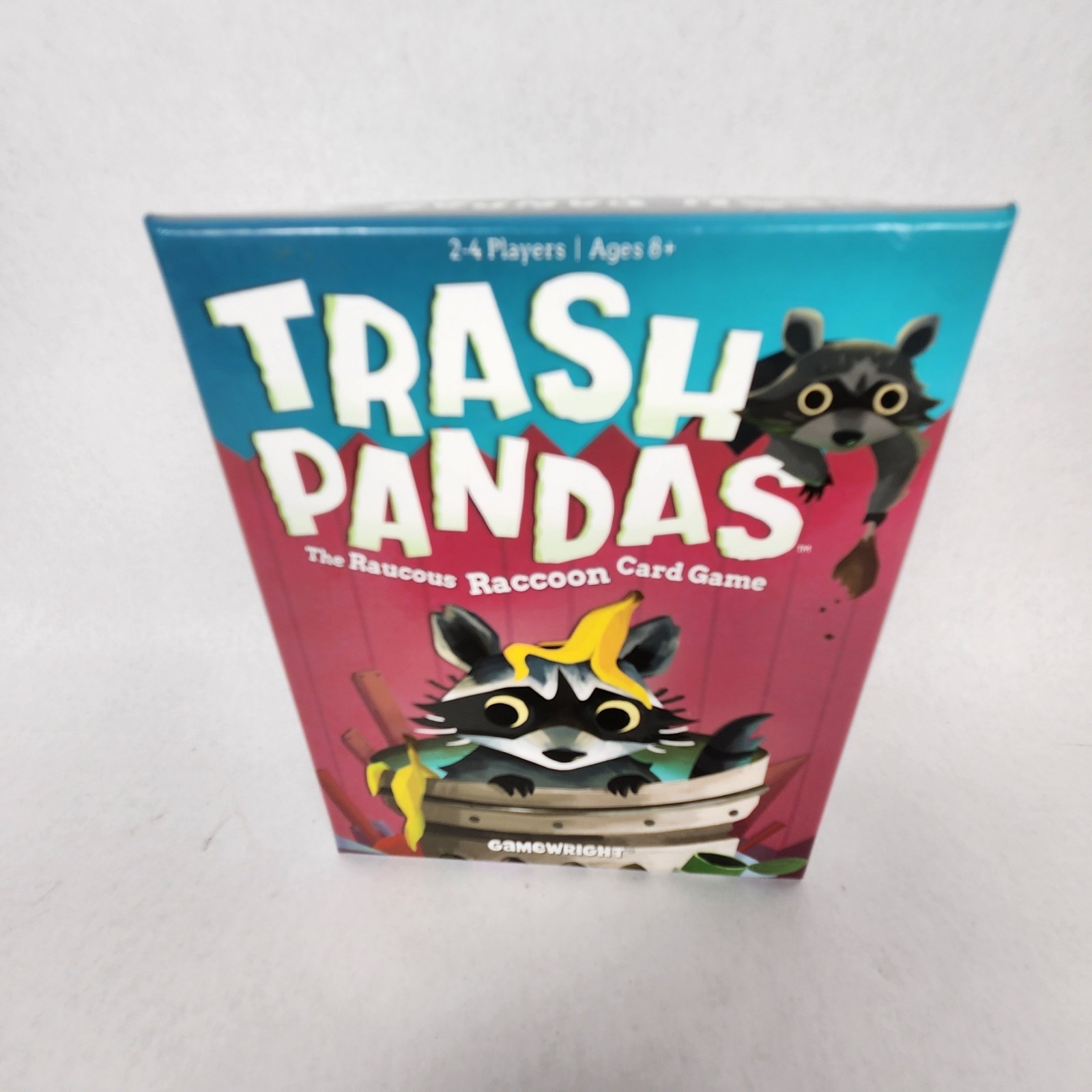 Trash Pandas The Raucous Raccoon Card Game Gamewright 2-4 Player 8+ COMPLETE