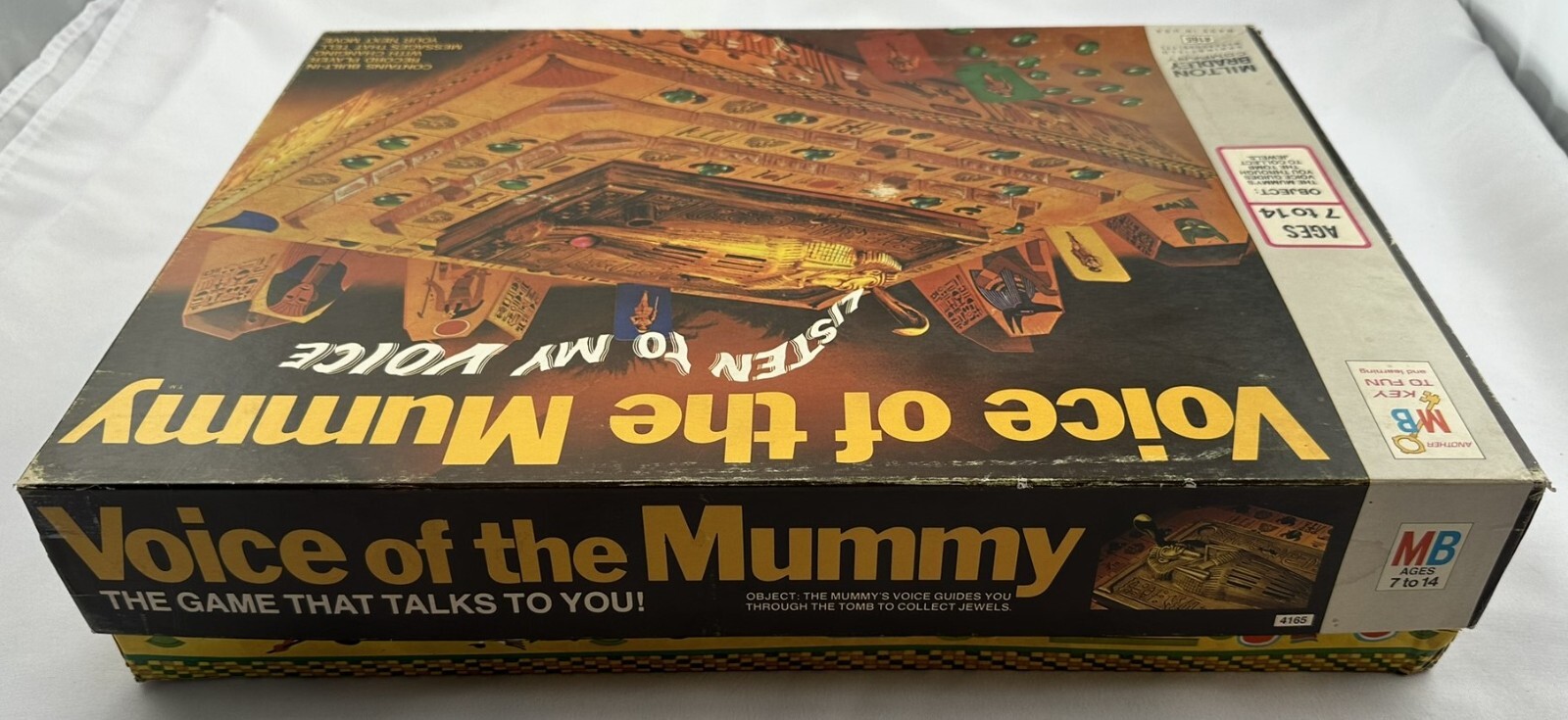 1971 Voice of the Mummy Game by Milton Bradley Complete/Working in Great Cond