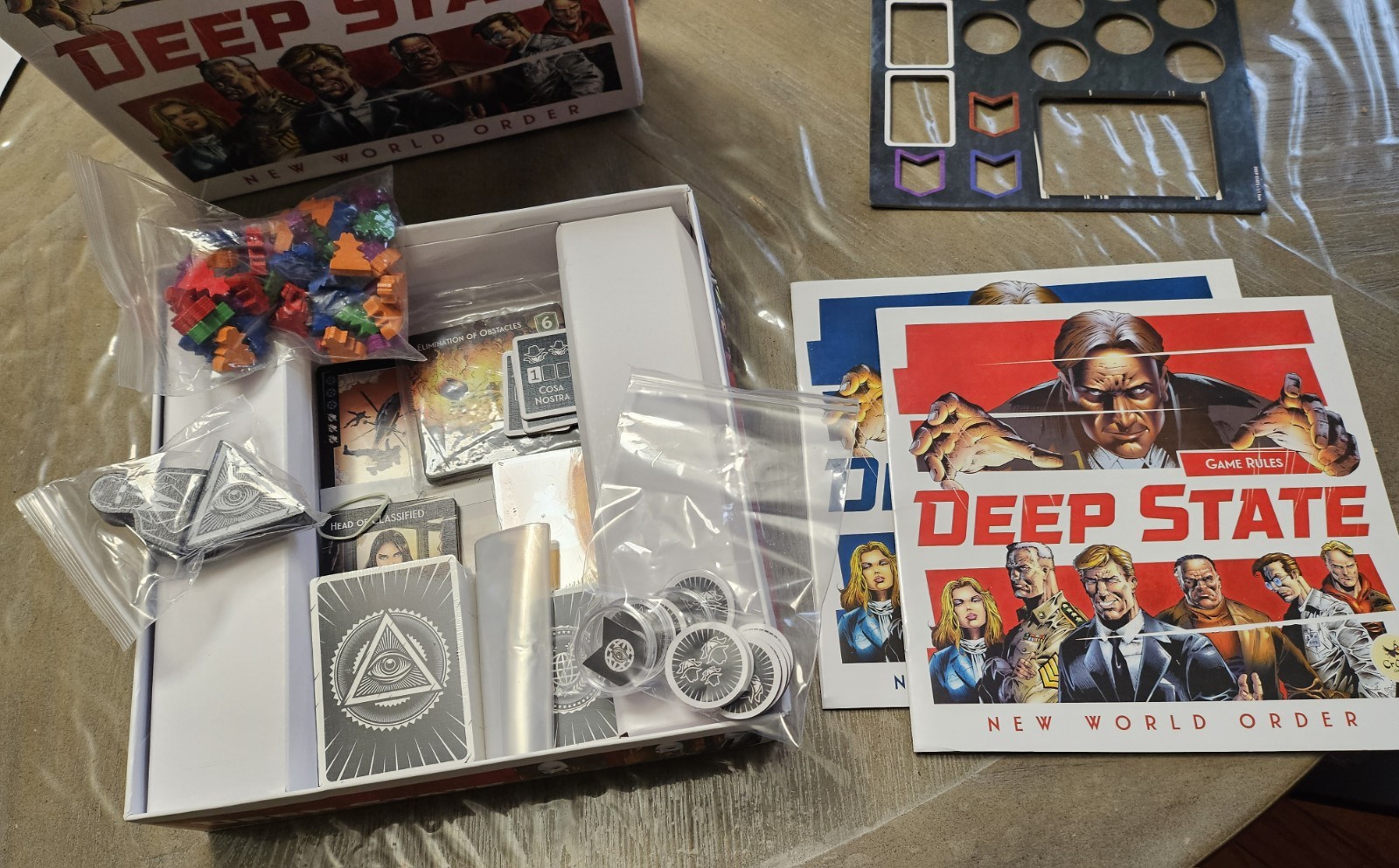 CrowD Games Deep State: New World Order & Global Conspiracy Board Game Expansion