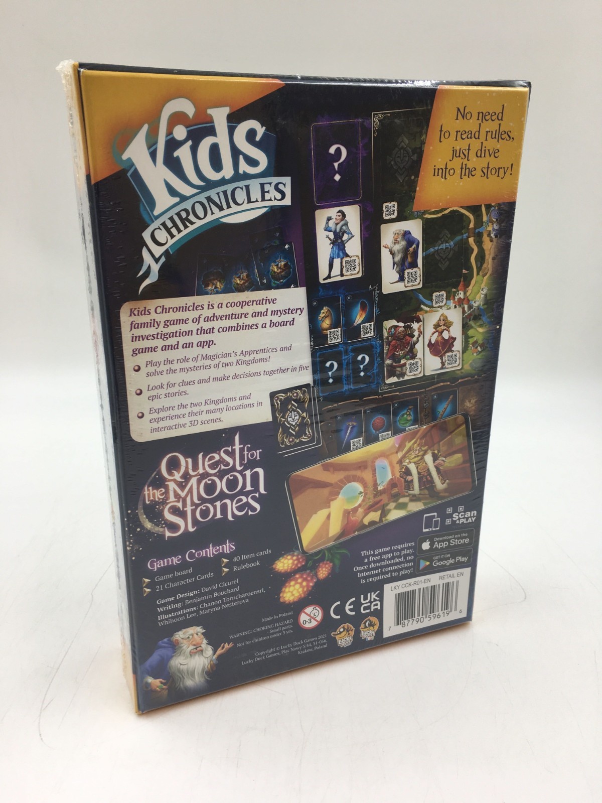 Kids Chronicles Quest For The Moon Stones – Board Game