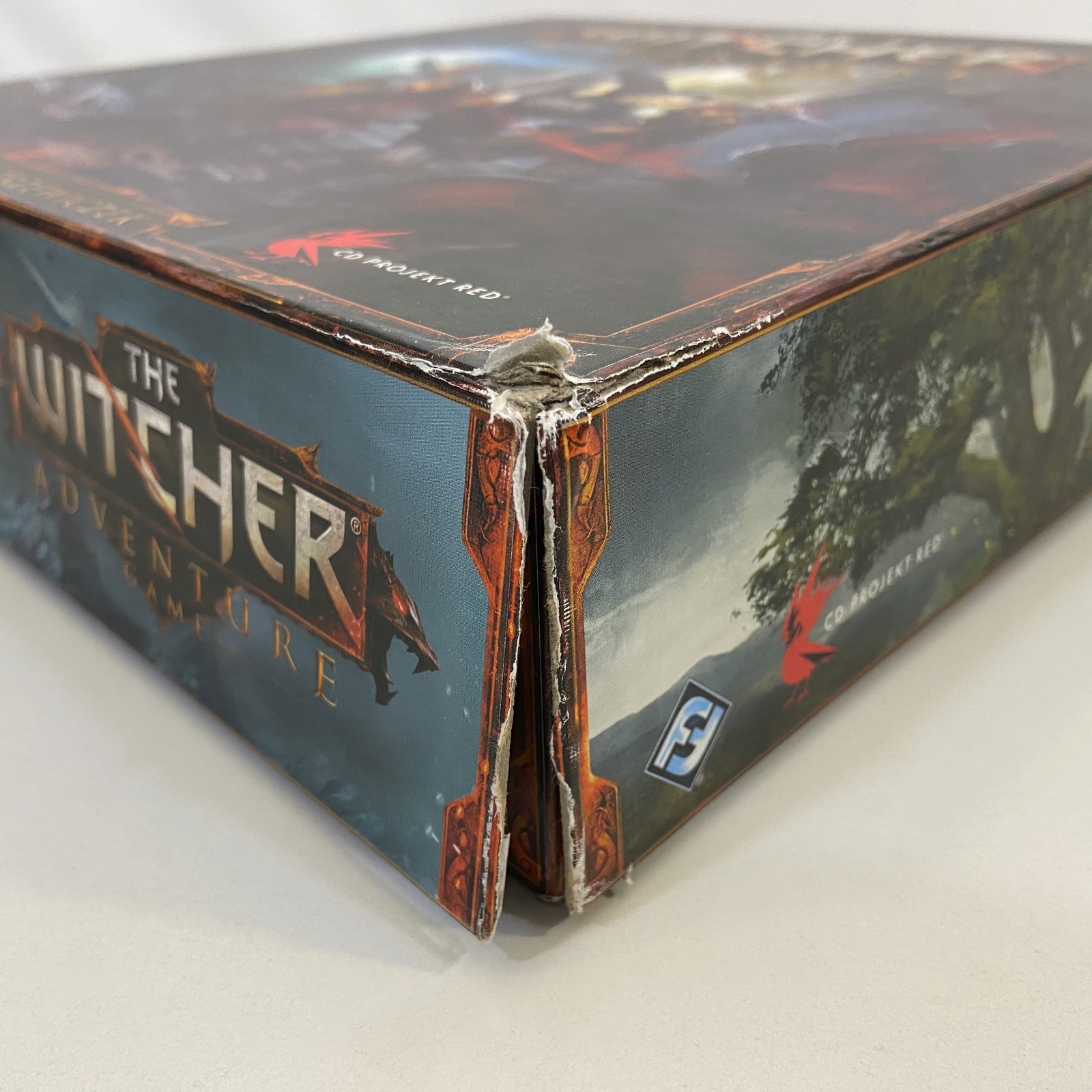 Witcher Adventure Game CD Projekt Red 2014 Board Game BROKEN BOX Fantasy Flight