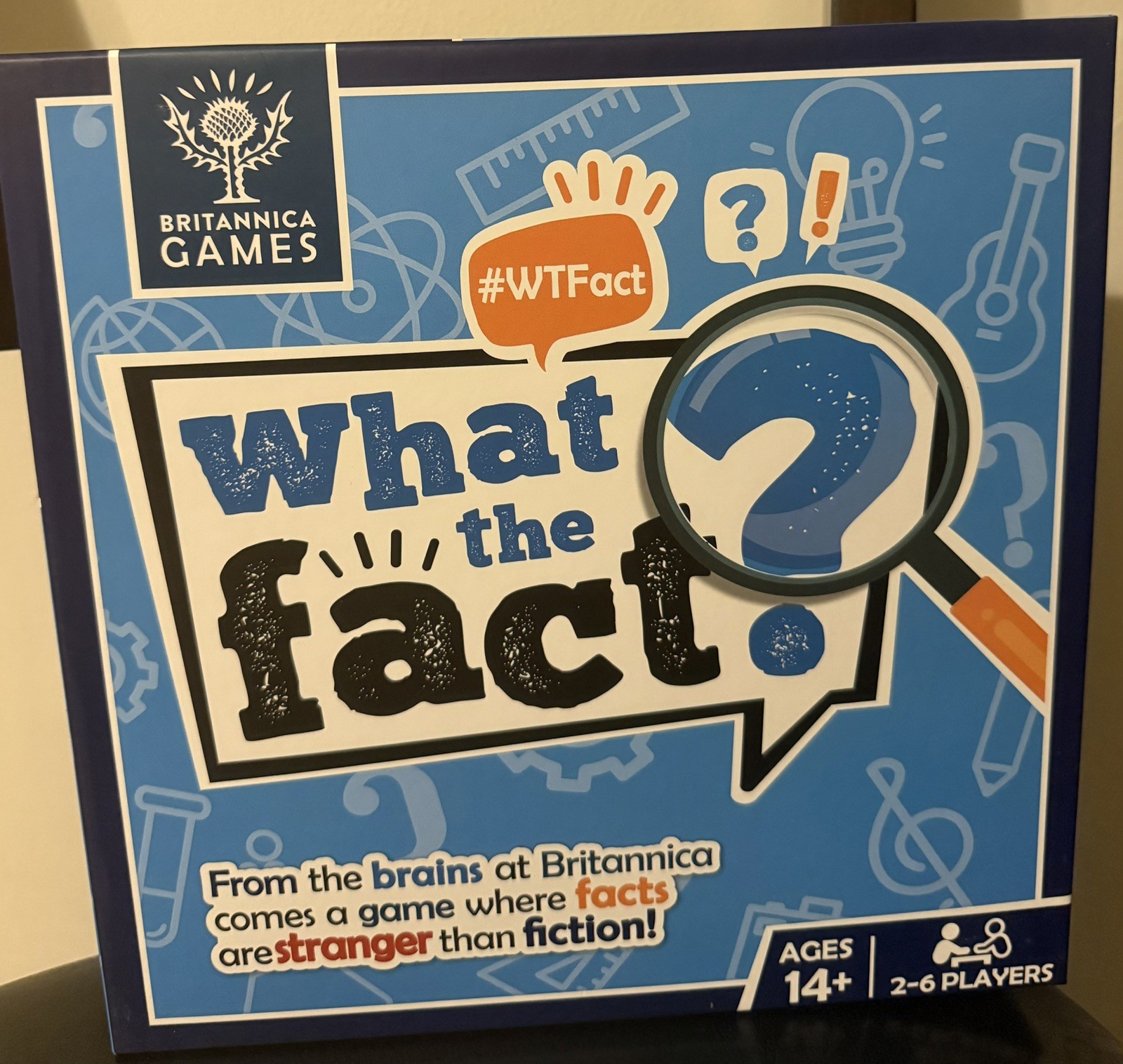 MasterPieces – Britannica Games – What The Fact? Trivia Game NEW IN BOX