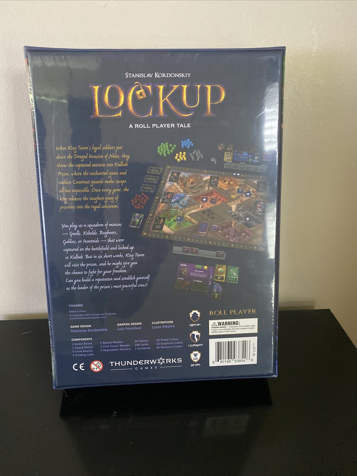Lockup Roll Player Tale Board Game New & Sealed
