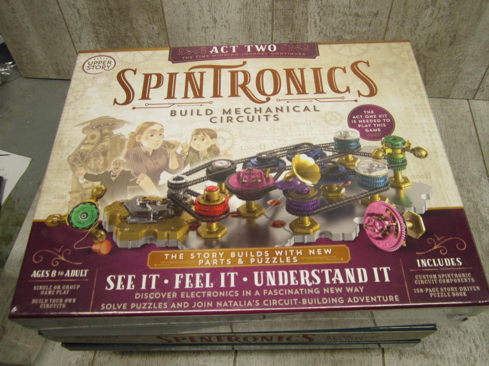 Upper Story Spintronics Act 1, Act 2 and Power Pack