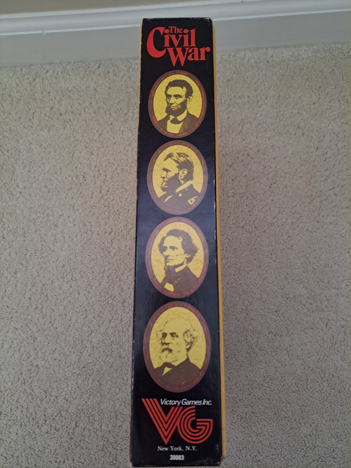 The Civil War 1861-1865 Victory Games 1983 -Incomplete For Replacement Pieces