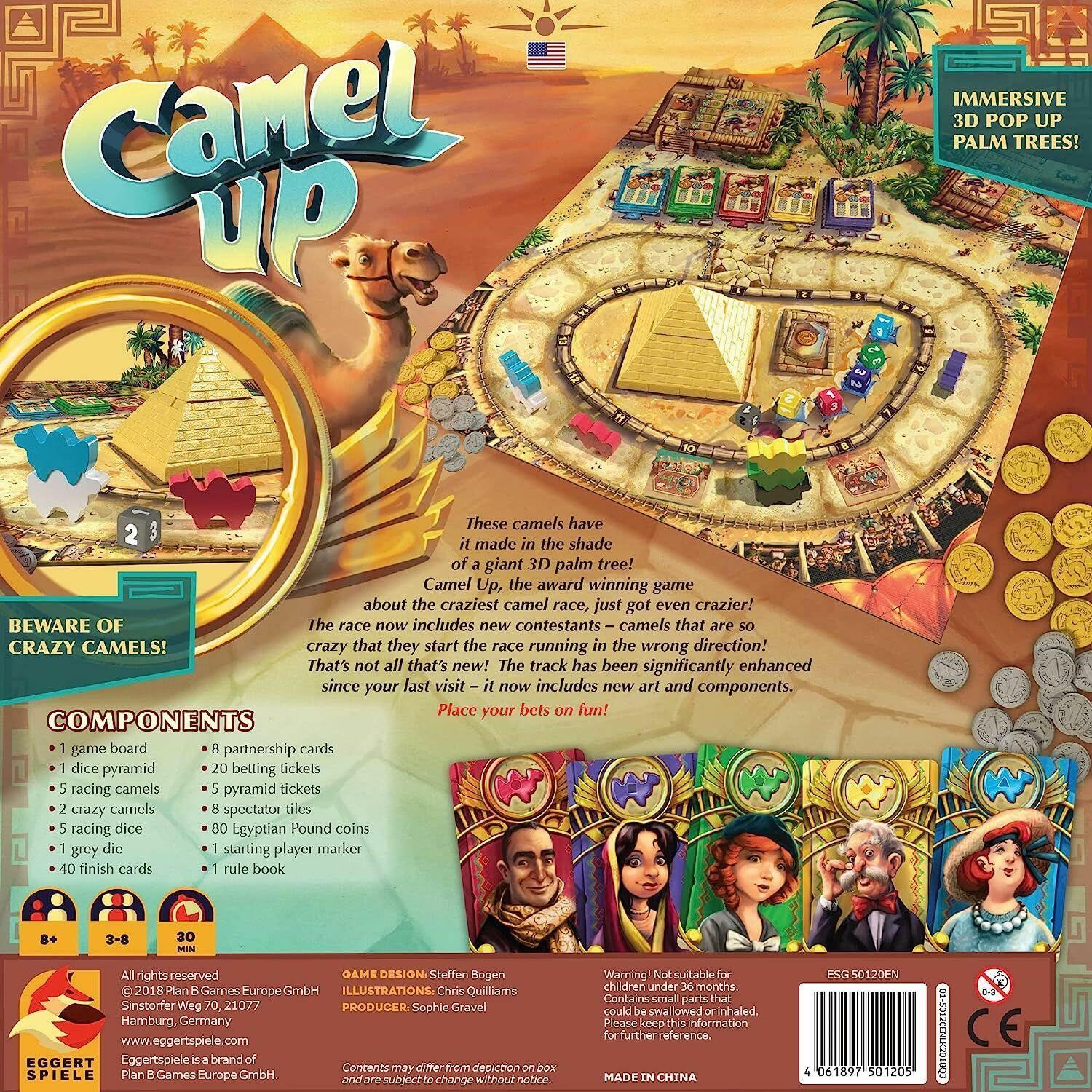 Camel Up Board Game (Second Edition)