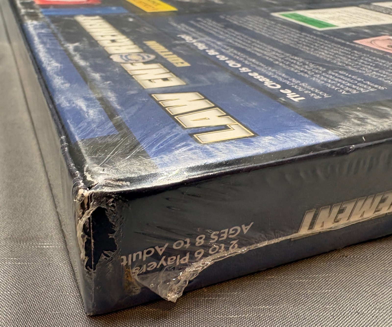 Rare Sealed Monopoly Law Enforcement Police Board Game (Box Wear See Photos)
