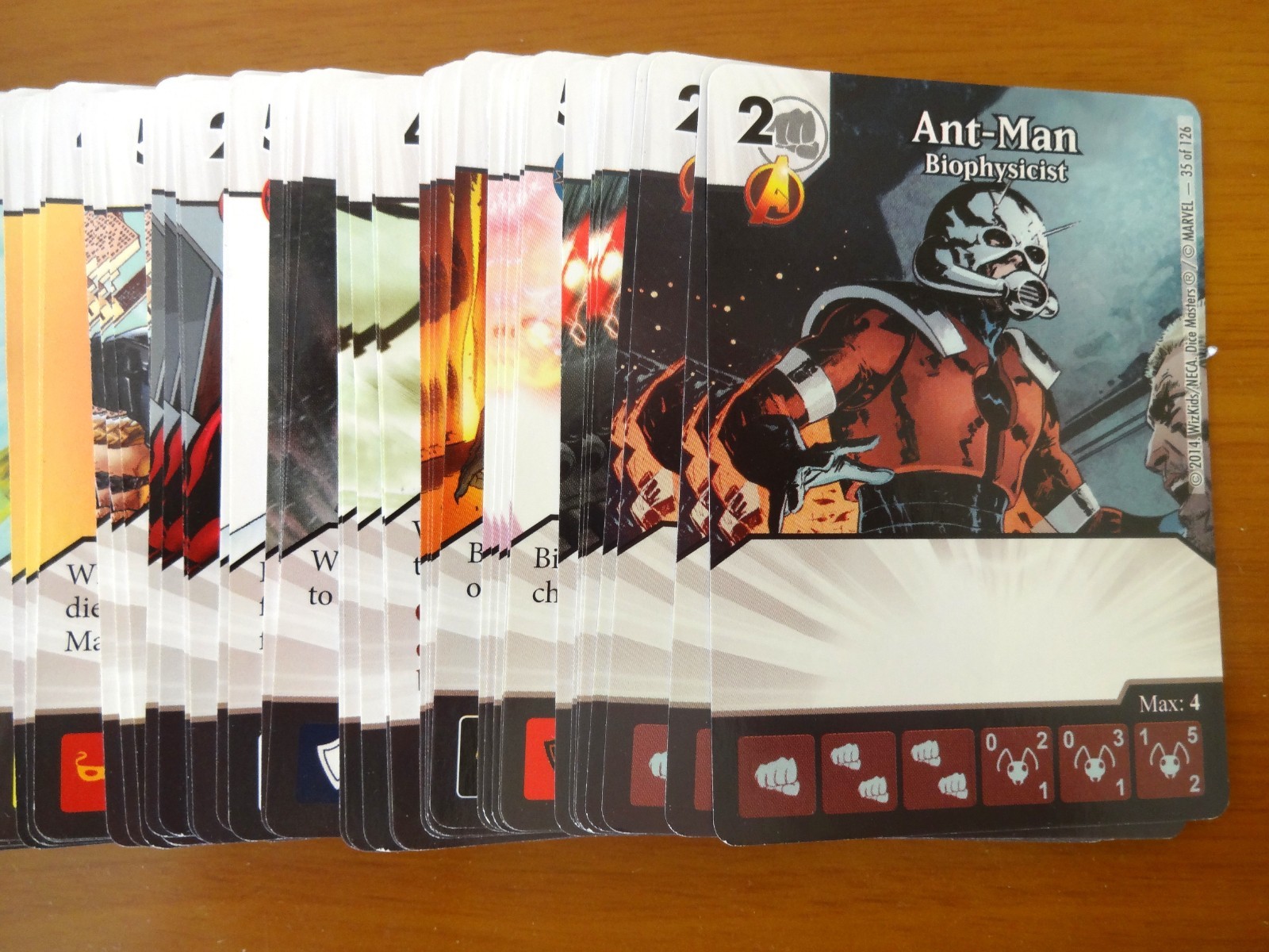 Marvel Dice Masters Uncanny X-Men Bulk Lot 183 Dice + Cards Super Rare Iron Man