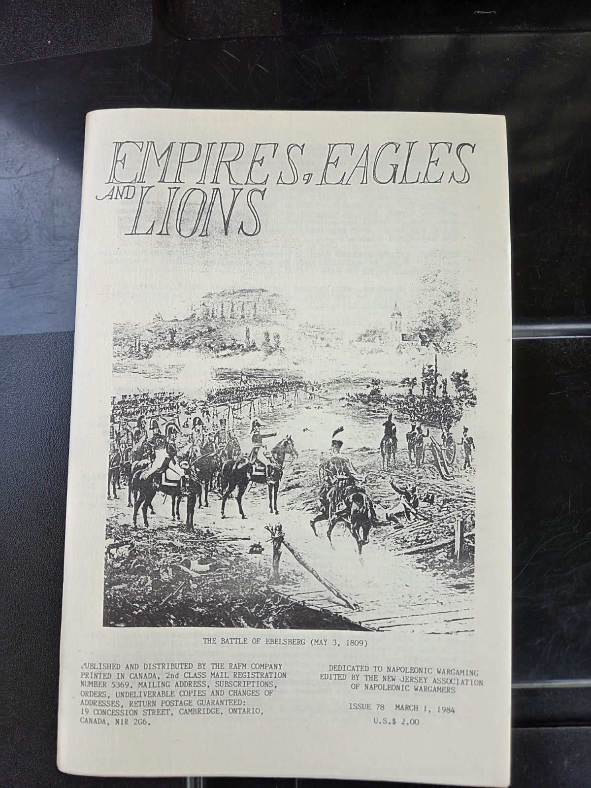 Big Lot 1970s Wargaming Pamphlets & Booklets-Empires, Eagles & Lions- Great Cond