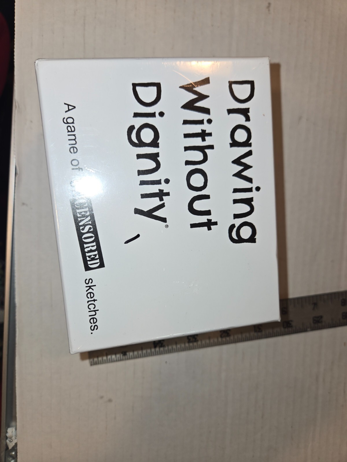 Drawing Without Dignity: A Card Game of Uncensored Sketches Adult Party