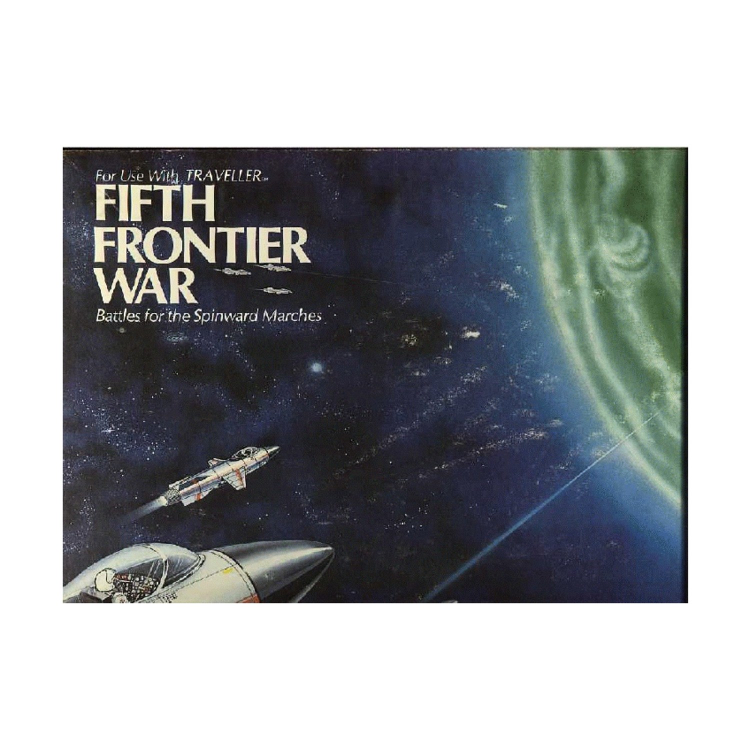 GDW Traveller Boardgame Fifth Frontier War Box VG/EX