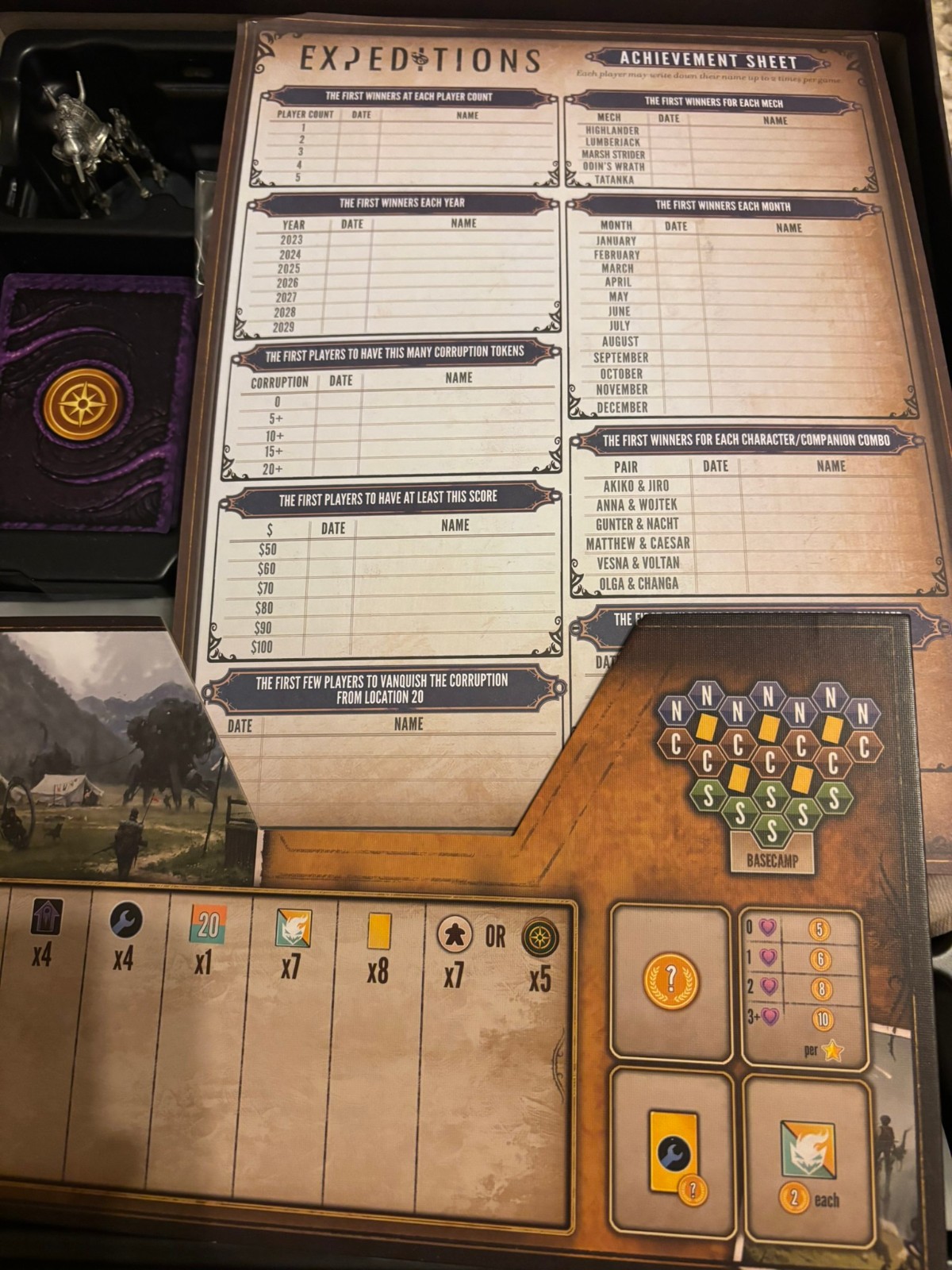 Expeditions Ironclad Edition (Base Game + Metal Mechs,and more) complete
