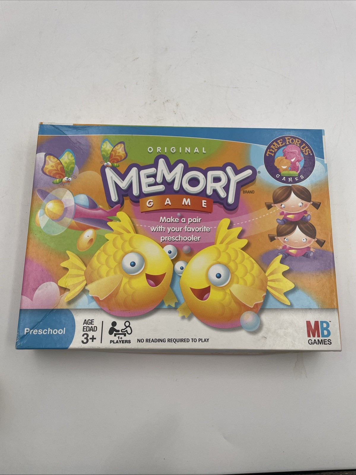 MB The Original Memory Game 2007 Hasbro Classic Matching Family Game Complete