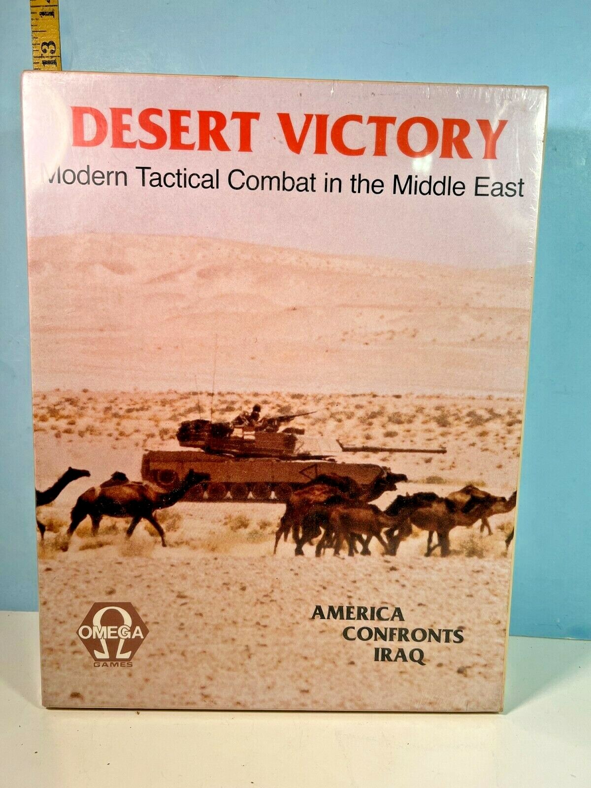 Desert Victory: America Confronts Iraq Omega Games Shrink Wrap NOS