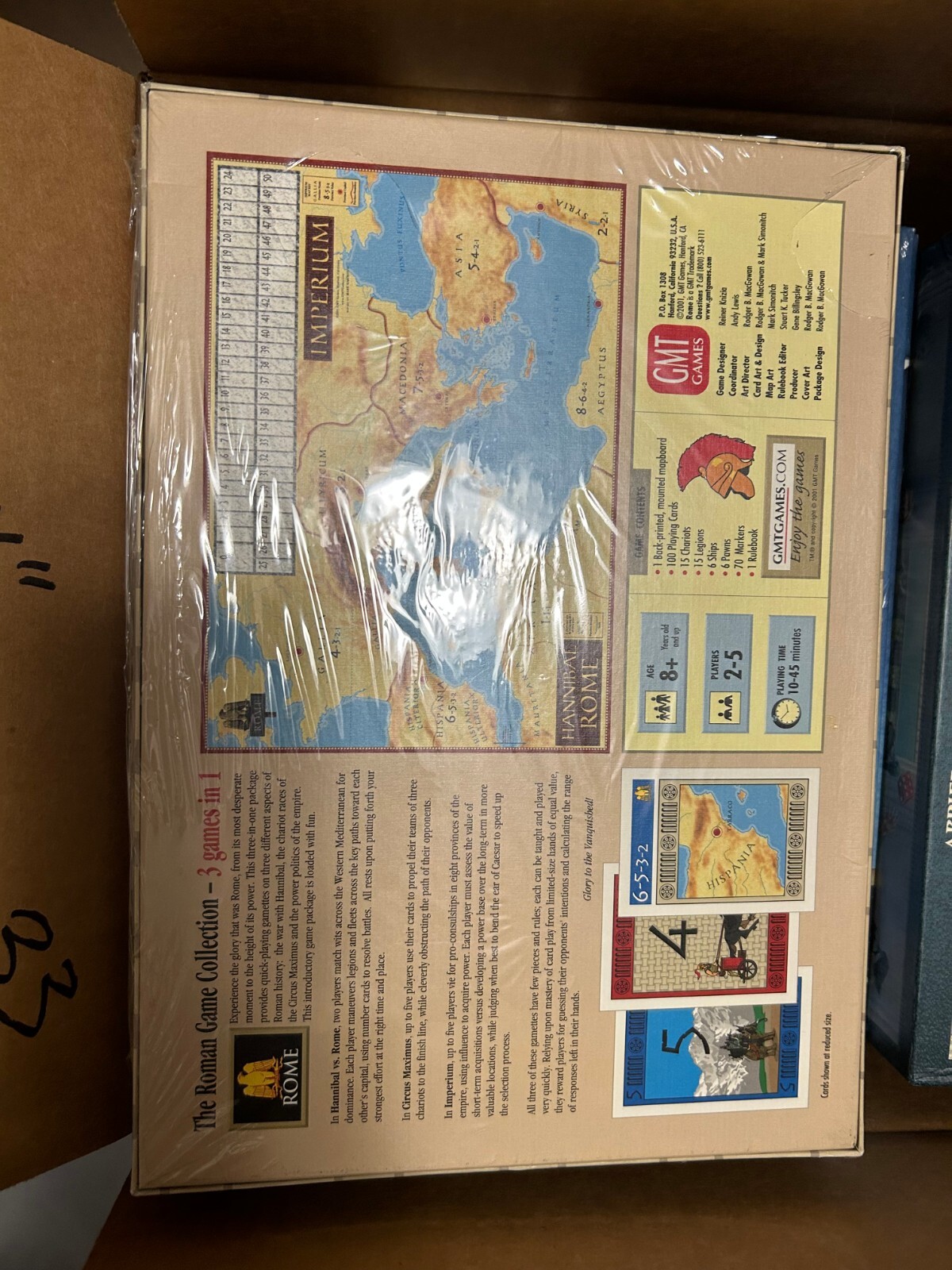 Lot of 5 Board Game Euro Byzantio, Tash Kalar, Rome A Brief History of the World